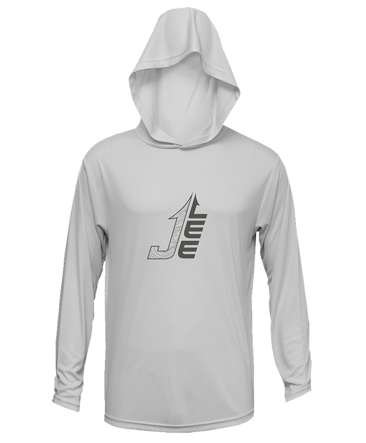 Jordan Lee Logo Long-sleeve Performance Shirt with Hood