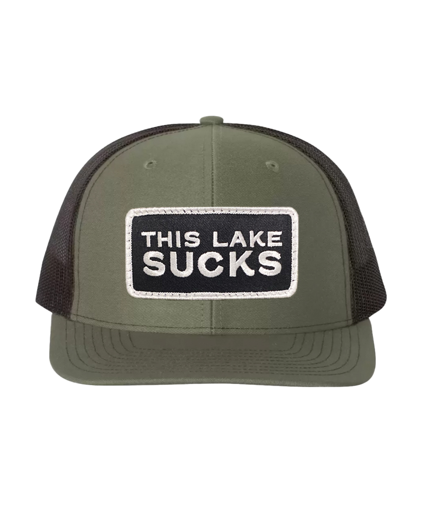 This Lake Sucks Loden/Black Richardson 112 Hat