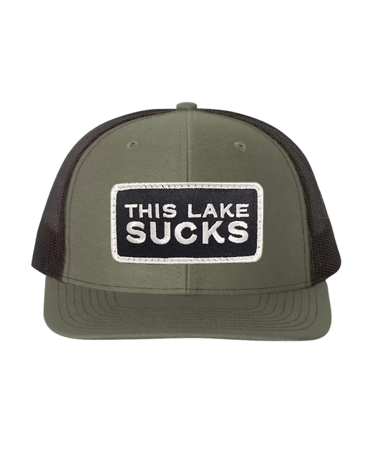 This Lake Sucks Loden/Black Richardson 112 Hat