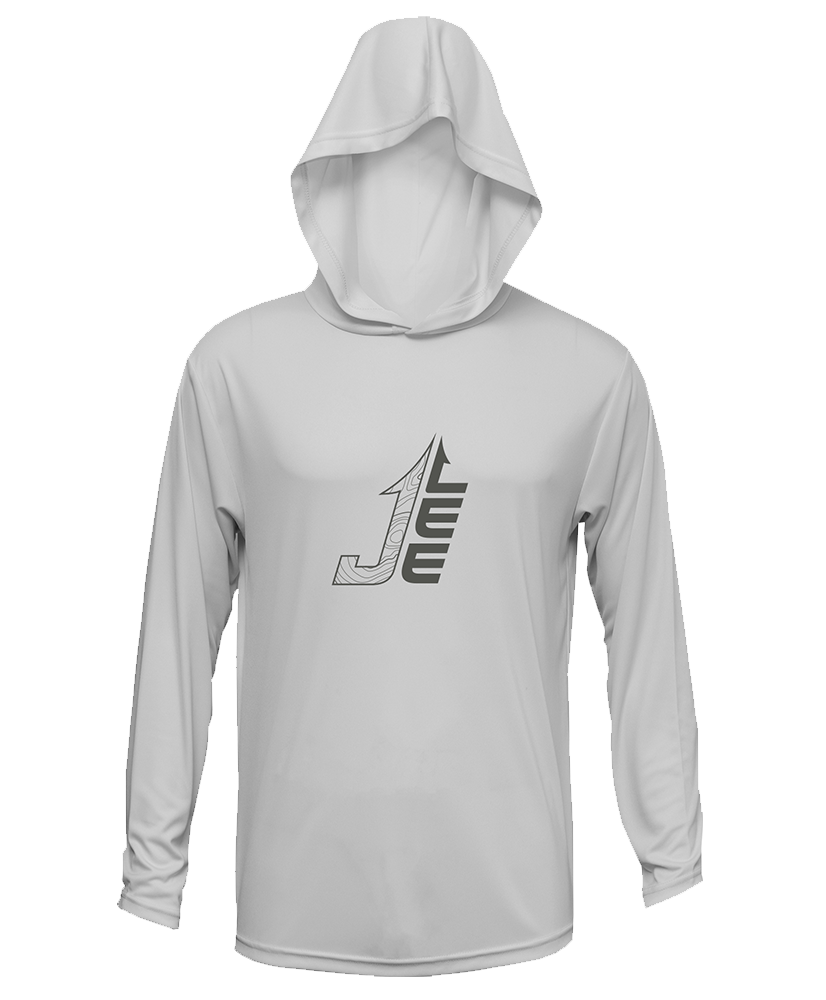 Jordan Lee Logo Long-sleeve Performance Shirt with Hood